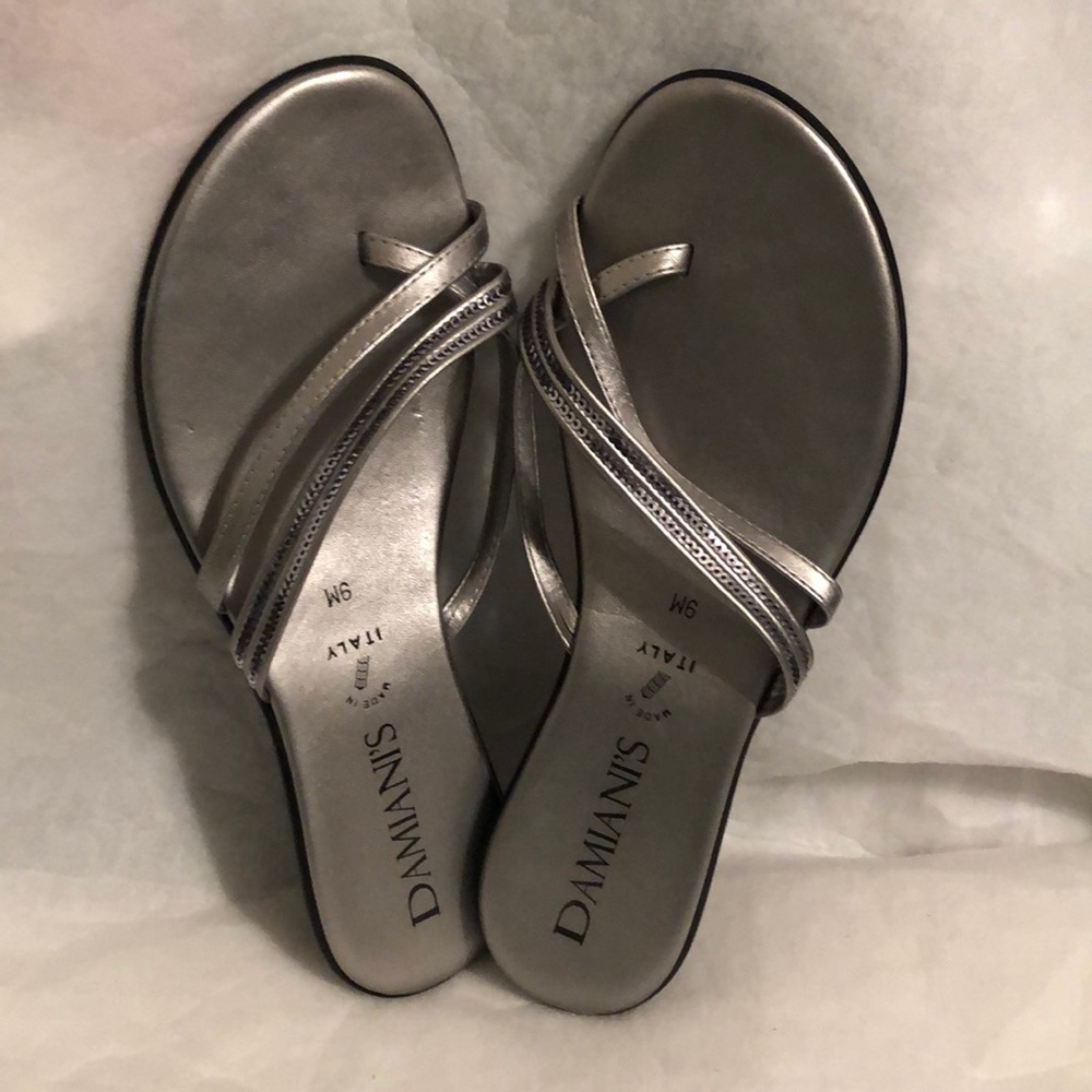 Damiani’s sandals. Worn 1 time EXCELLENT CONDITION